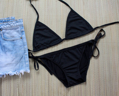 Flat Black Bikini
